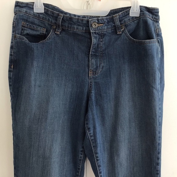 Sonoma Life & Style bootcut/ slightly flared jeans. 14 short - Picture 2 of 5